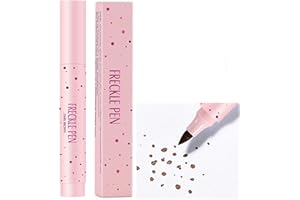 lumcov Stylo Tache de Rousseur,Fausses Taches de Rousseur,fausse tache de rousseur doux et durable,Maquillage Sans Effort Naturel(# A02-Marron Foncé)