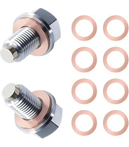 Magnetische Ölablassschraube M14x1,5 - Edelstahl Mit Kupferdichtungen