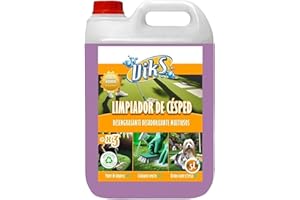 Viks | Limpiador cesped artificial y setos | tratamiento desodorizante | limpia cesped artificial, desengrasa y aromatiza | respetuoso con las superficies | 5 Litros