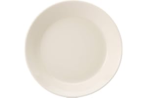 Iittala Talerz z porcelany Teema w kolorze białym, wymiary: 14,3 cm x 14,3 cm x 2,45 cm, 1005478