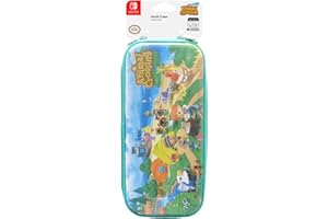 HORI Vault Case (Animal Crossing New Horizons) Pochette Rigide Vault pour Nintendo Switch - Officiellement licencié par Nintendo