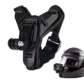Motorcycle Helmet Chin Mount for GoPro Hero 13 12 11 10 9 8 7 6 | Mento Motorcycle Helmet Mount for Insta360 X5 X4X3 X2 for D