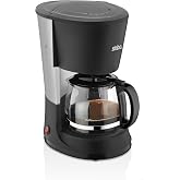 Sinbo SCM-2938 Filtre Kahve Makinesi 12 Fincan / 1.2 Litre Kapasite | Damlatmaz &Ouml;zellik | Termostatlı Isıtma | Cam Demlik | O