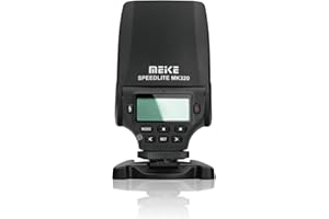 Meike MK320N Speedlite Flash TTL Fit Most of Nikon Mirrorless DSLR and Hot Shoe Camera D3 D3X D4 D4S D60 D70S D80 D90 D300S D600 D610 D700 D800 D800E D3000 D3100 D5000 D5100 D7000 D7100 etc
