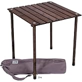 Bag The Joy 50 x 50 x 50 Katlanır Rulo Kamp ve Piknik Masası Antrasit