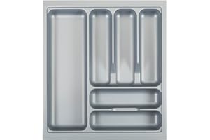 Orga-Box Besteckeinsatz I Besteckkasten 417 x 474 mm für Tandembox + ModernBox im 50er Schrank