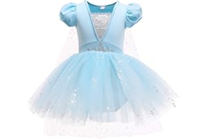 MYRISAM Princess Leotards for Girls Ballet Dance Tutu Skirted Ballerina Dress Birthday Fancy Party Carnival Halloween Costumes