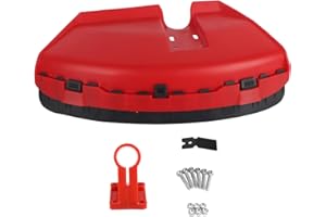 Glomora Carter Débroussailleuse Universelle, Couvercle De Protection pour Débroussailleuse 26 Mm - Protection De Lame en Plastique Durable pour Coupe-Herbe