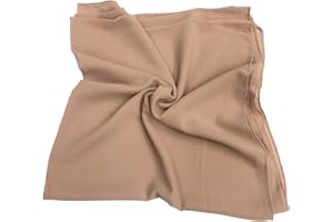 Kiran Fashion Solid Color Bubble Chiffon Scarf Women Muslim Hijab Long Scarf Wrap Scarves