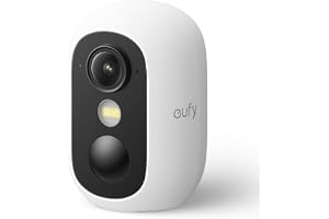 eufy Security eufyCam C35, Wireless Security Camera, Outdoor and Indoor, Magnetic Mount, Colour Night Vision, Subscription-Free On-Device Storage, IP67, Supports Solar Panel