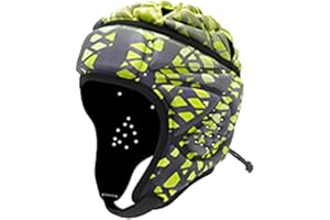 DSFSAEG Rugby Headguard,Soft Helmet Headgear for Flag Football Head Protective Cover for Youth(C,size:M)