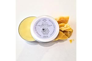 RHOOSE POINT REMEDIES Beeswax for Stone & Concrete 100ml Cleans Seals Protects Man-Made Surfaces Marble Quartz Granite Slate Ceramic Surfaces long-lasting protected finish