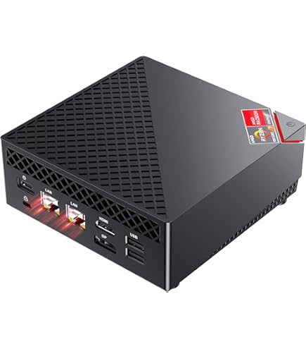 Beelink GTR4 AMD Ryzen 9 4900H; Mini PC 32GB DDR4 RAM 500GB