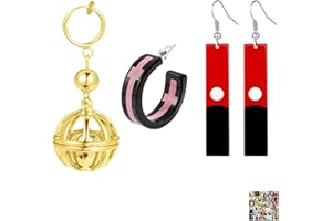 JinYu Zestaw 14 naklejek i anime Tokyo Revengers seria kolczyki komiksowe cosplay klips do uszu biżuteria akcesoria prezenty dla mężczyzn i kobiet wisiorek z żywicy kolczyki