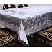 Kuber Industries™ White Printed Dining Table Cover 6 Seater (Dimension-60*90 Inches) KI16515 RS.599.00