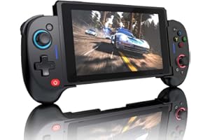 ShanWan Manette Switch für Nintendo Switch/OLED, Switch Console mit Joystick Réglable, Switch pro Controller mit 6-Axis Gyro, Dual Motor Vibration, Turbo Button