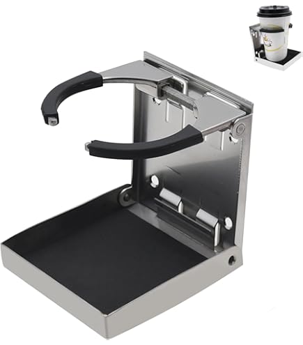 Ocean clip-on bekerhouder - navy - voor montage op buis 25 George Kniest