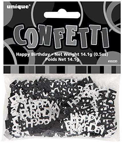 Glitz Folie Geburtstag Konfetti