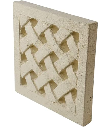 Rundes Lüftungsgitter Aus Matera-Stein – Für 100 Mm Rohre, Handgefertigt In Italien, Mit Insektennetz – Für Innen & Außen, Modern & Rustikal
