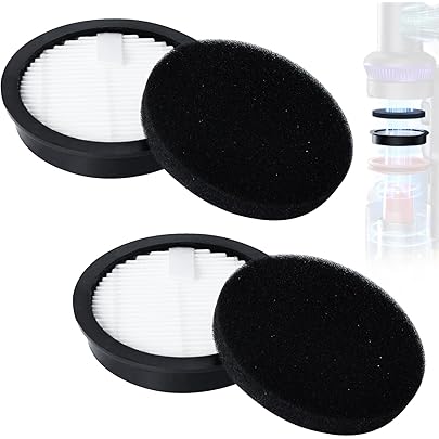 Vhbw Filtro Combi Compatible Con Lux Intelligence S115 Aspirador - 1x Filtro (filtro HEPA De Carbón Activo