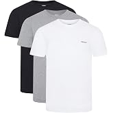 DKNY Giants Pack T-Shirts Men Short Sleeve | 100% Breathable Cotton |