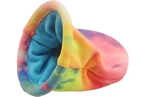 Enjoyaa Cama para cobayas, saco de dormir para hámster, cama escondida para hámster, mini saco de dormir para mascotas, cama cálida para mascotas, saco de dormir para hámster, chinchilla, tortuga