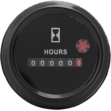 Bootmotorurenteller, 52 Mm Digitale Urenteller, Compact en Hoge Bootmotorurenteller, 52 Mm Digitale Urenteller, Compact en Hoge