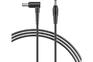 EASYLONGER Cable DC para Philips DreamStation, 0.6m de Cable de 12V a 12V DC, 5.5 mm x 2.1 mm