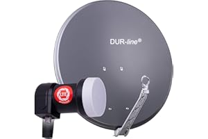 DUR-line Select 75/80 Kits d'antennes de satellite – LNB, commutateur multiple