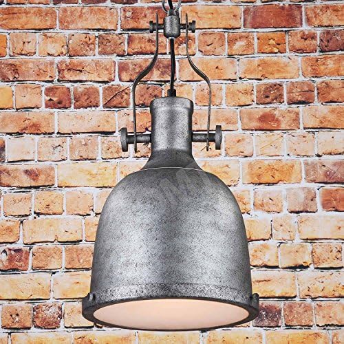 Farmhouse Big Bell Industrial Pendant Light Hanging Chains Ceiling Lamp Bronze