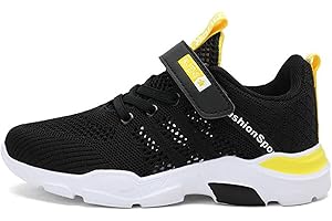 WZRUISEN Scarpe Sportive per Bambini Scarpe da Corsa per Ragazzi Scarpe Estive per Bambini in Rete Semplice e Traspirante