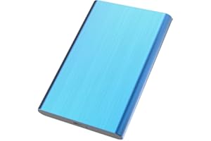 Riyth Disco Duro Externo, Disco Duro Externo USB Type-C, 2.5" SATA HDD Compatible con Xbox One, PC,Desktop, Laptop,Ordenador,Chromebook.A3-11FL（Azul