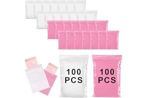 200 st 15 x 10 cm låsbar väska för dambindor, hygienpåsar för tamponger, hygienpåsar för dambindor, damhygienväska, damhygien