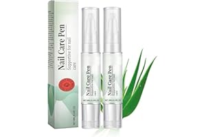 HGERGWW Health Nail Care Pen - Das Original, Nail Care Pen Nagelpilz Stift Österreich, GestäRkte NäGel, Kosmetische Pflege Bei Nagelpilzinfektion, Mit Teebaumöl, Vitamin E & Aloe Vera (2 Stück)