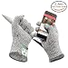 Produktbild Schnittschutzhandschuhe, Lebensmittelecht Schnittfeste Handschuhe, Leistungsfähiger Level 5 Schutz, Sicherheit aus Edelstahl Metallgewebe Handschuh (L)