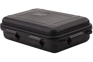 Dechoga Zewnętrzne pudełko odporne na wstrząsy, 2 kolory, 2 rozmiary, outdoorowe, wodoodporne pudełko do przechowywania, solidne, hermetyczne, szczelne, ciśnieniowe, suche, wędkarskie, do wędrówek i