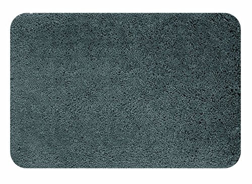 Spirella 10.13084 WC-Vorleger ohne Ausschnitt 55 x 65 cm, Highland Granit