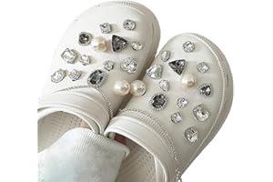 ASYKNM Shoe Badges, 30 Pieces Shoe Charms, DIY Bling Charms, Shoe Accessories for Party Decorations - Girls, Boys and Adults