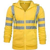 Felpa Utility Poliestere Felpa Uomo Alta Visibilità Noroze