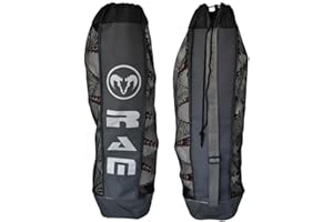 Ram Rugby Ball Tube Bag - Adjustable Carry Strap - Holds 5 x Size 5 Rugby Balls
