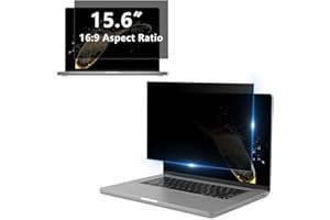 CeiBand Filtro Privacy 15,6 Pollici 16:9, Rimovibile, Anti Luce Blu Pellicola, Anti-Spia Pellicola Privacy Filter per 15,6" Computer Laptop Compatibile con Dell/Hp/Acer/Lenovo/ThinkPad/Asus/Sony
