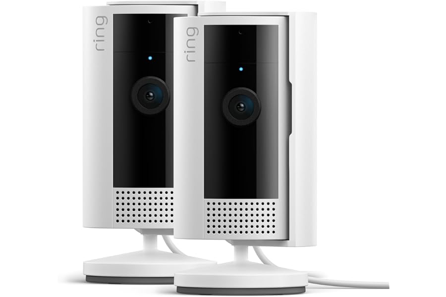Ring Innenkamera (Indoor Camera 2. Gen.) | Überwachungskamera für den Innenbereich | 1080p-HD-Video, Privatsphäre-Sichts