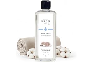 MAISON BERGER - Lampe Berger Refill Caresse de Coton - Listo para Usar - Perfume y Limpia - 1 litro