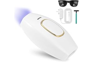 HUUPPHIP IPL Geräte Haarentfernung, Laser-Haarentfernung für Frauen, Laser Dauerhafte Schmerzfreie IPL, Tragbares Epilierer für Damen mit gepulstem Licht für Gesicht, Körper, Achseln, Beine