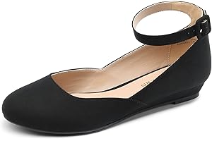 DREAM PAIRS Femme Revona Ballerines Femme élégantes Flats Chaussures