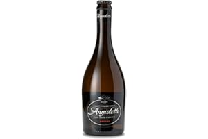 Angioletti Secco Italian Cider (4.5% ABV) - 6x500ml Case | Crisp, Medium-Dry Apple Cider | Gluten-Free & Vegan-Friendly
