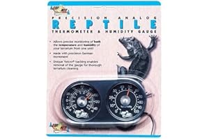 Zoo Med TH-22E Dual Thermometer - Humidity Gauge, zur Messung der Temperatur und Luftfeuchtigkeit im Terrarium