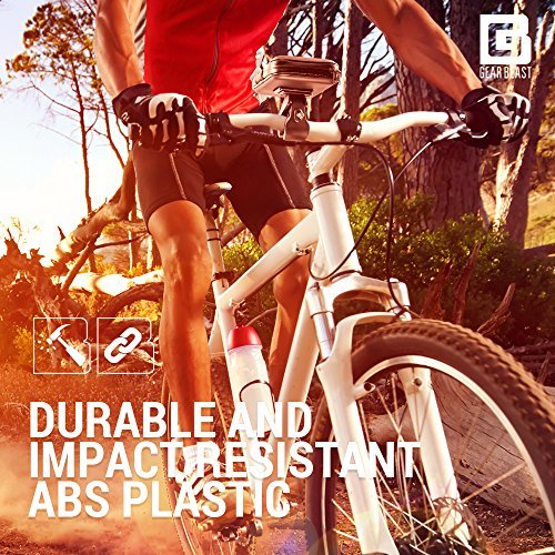 Gear Beast Waterproof Case Bike Phone Mount Mobile Cell Phone Holder for iPhone X 8 Plus 7 Plus 6 Plus 6s Plus Galaxy S8 S8 Plus S7 Edge Note 8 5 with ID Card Key Holder for Bike Motorcycle Stroller