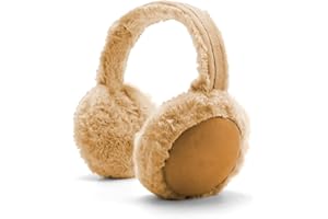 DERCLIVE Earmuff Winter Folding Warm Earwarmer Furry Earmuffs Ear Covers Warmer for Women Girls
