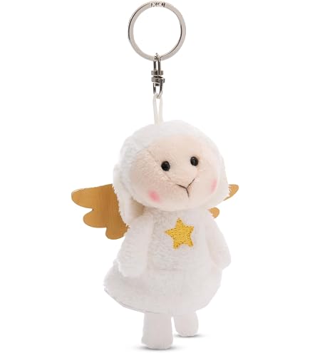 Nici Talismini Portachiavi Peluche Maialino Rosa E Verde - 7 Cm - Portafortuna Morbido E Collezionabile